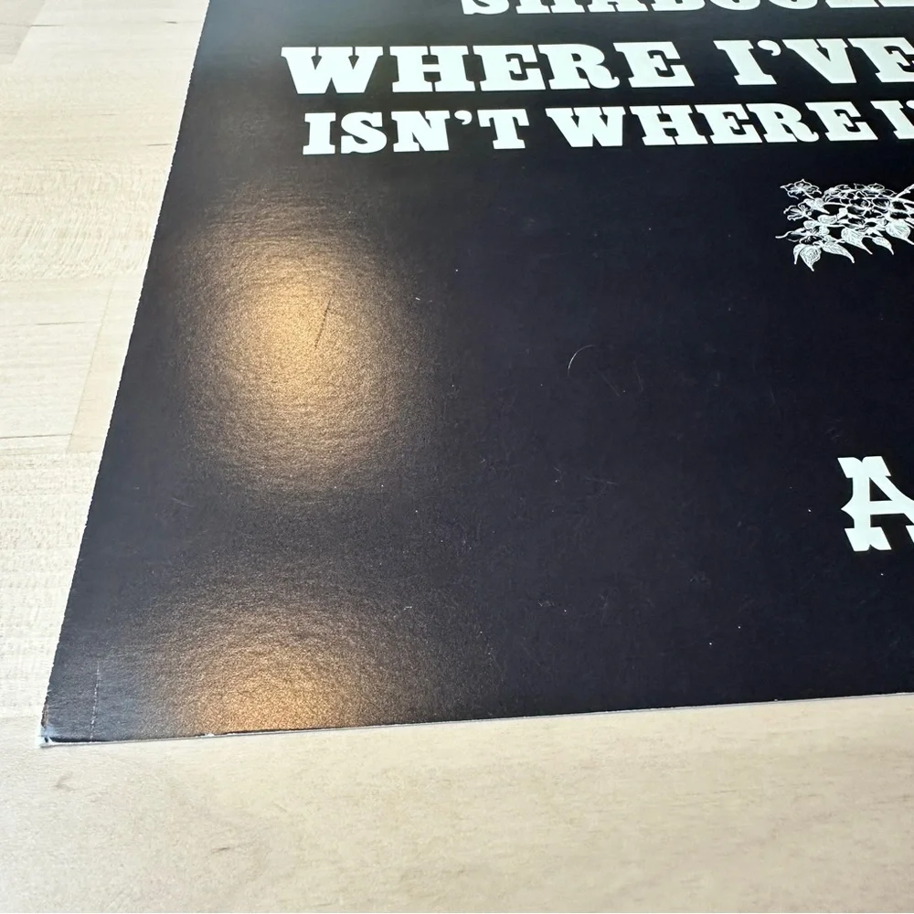 Shaboozey- Where I’ve been isn’t where I’m going Album promo poster